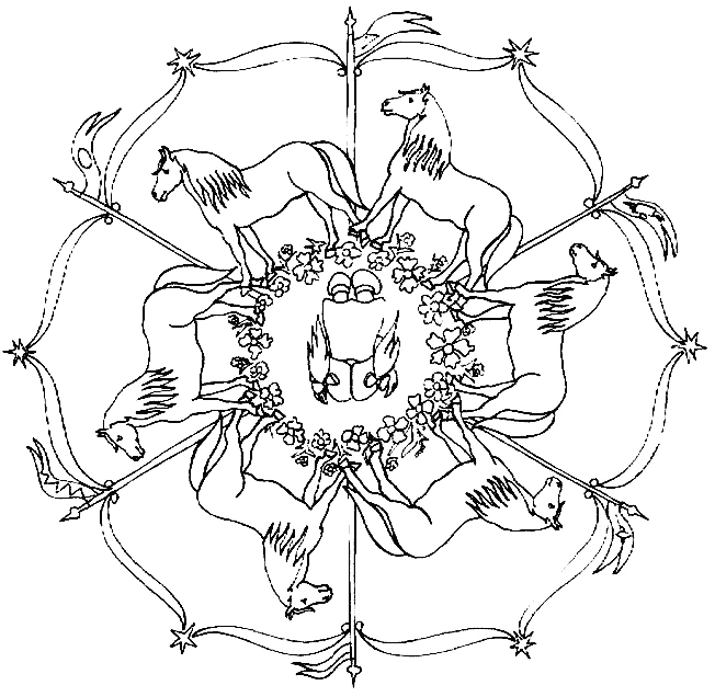 Mandalas Animaux 123